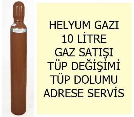 10 litre Helyum gaz� t�p�
