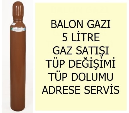 5 litre Helyum u�an balon gaz�